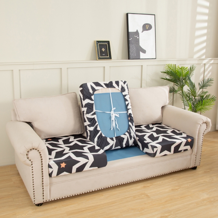 91家纺网 家纺一手货源 找家纺 兴妮雅家纺 2022新款四季款坐垫套 梦幻星空