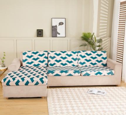 91家纺网 家纺一手货源 找家纺 兴妮雅家纺 2022新款印花款贵妃坐垫套思维空间