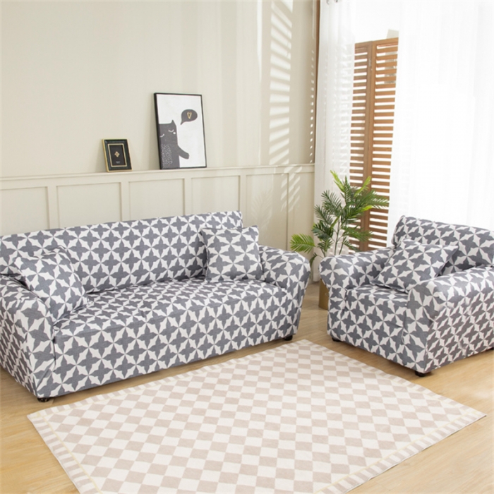 91家纺网 家纺一手货源 找家纺 兴妮雅 2022新款贵妃风格组合全包沙发套 格调派