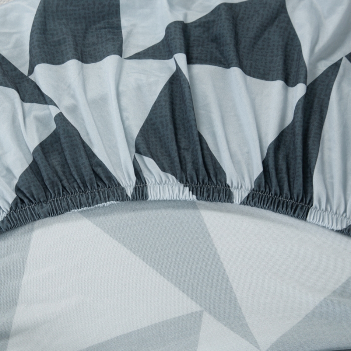 91家纺网 家纺一手货源 找家纺 兴妮雅 2022新款贵妃风格组合全包沙发套 灰调三角形