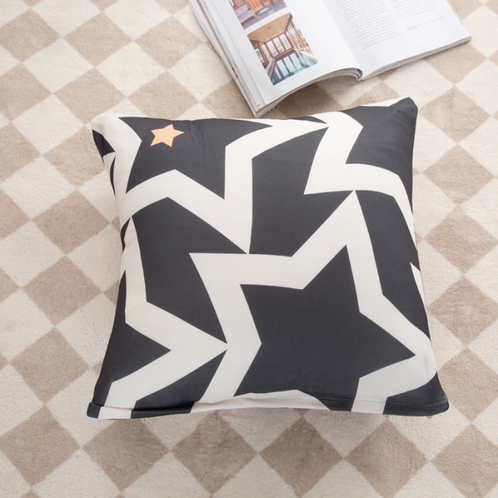 91家纺网 家纺一手货源 找家纺 兴妮雅 2022新款贵妃风格组合全包沙发套 梦幻星空