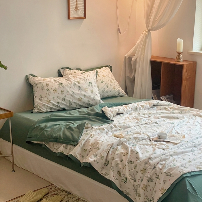 91家纺网 家纺一手货源 找家纺 梦享生活家居 2022新款纯棉夏被 朵拉