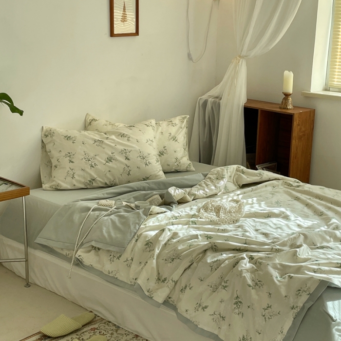 91家纺网 家纺一手货源 找家纺 梦享生活家居 2022新款纯棉夏被 沐风