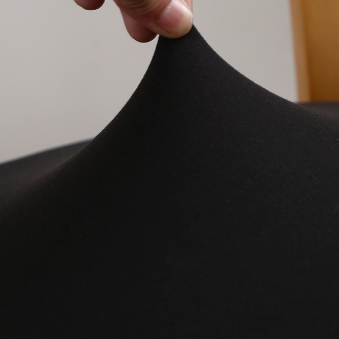 91家纺网 家纺一手货源 找家纺 兴妮雅 2022新款四季款弹力布椅子套45*45cm 黑