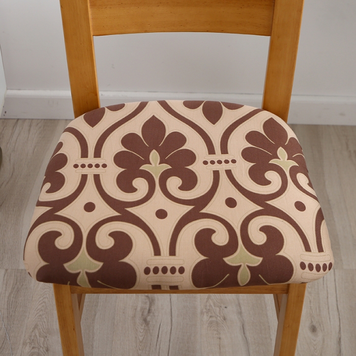 91家纺网 家纺一手货源 找家纺 兴妮雅 2022新款四季款弹力布椅子套45*45cm 盛世豪门