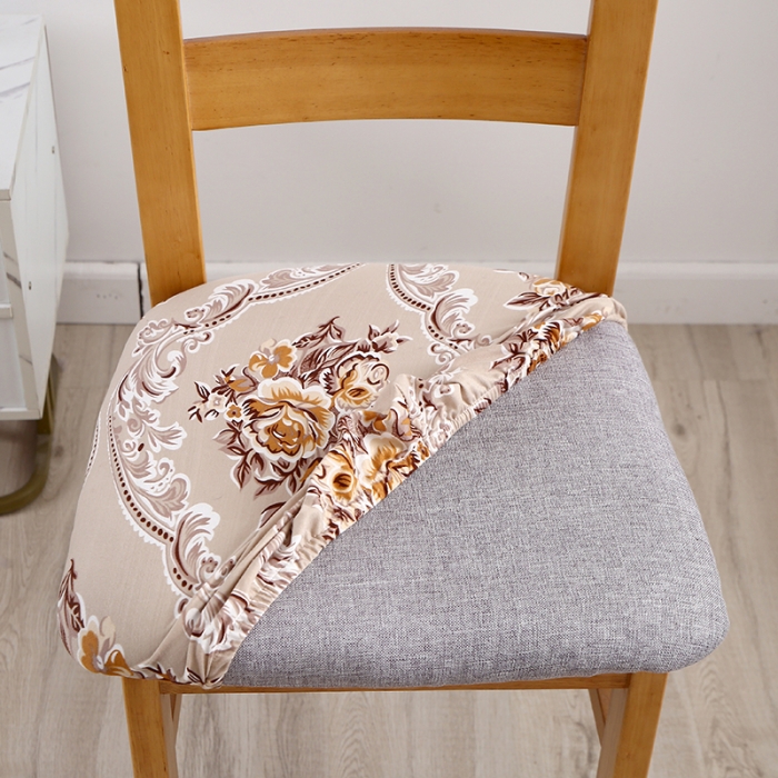 91家纺网 家纺一手货源 找家纺 兴妮雅 2022新款四季款弹力布椅子套45*45cm 宛如初见