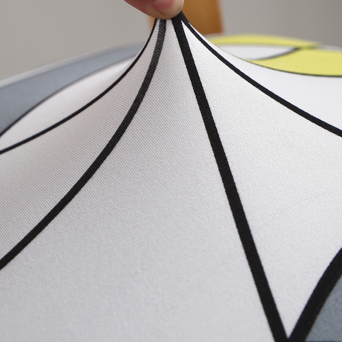 91家纺网 家纺一手货源 找家纺 兴妮雅 2022新款四季款弹力布椅子套45*45cm 炫彩时空