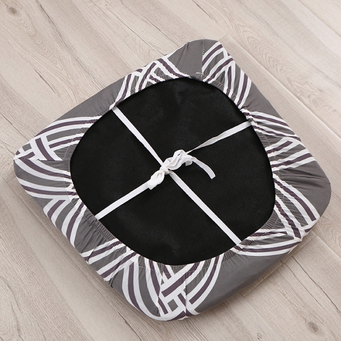 91家纺网 家纺一手货源 找家纺 兴妮雅 2022新款四季款弹力布椅子套45*45cm 一往情深