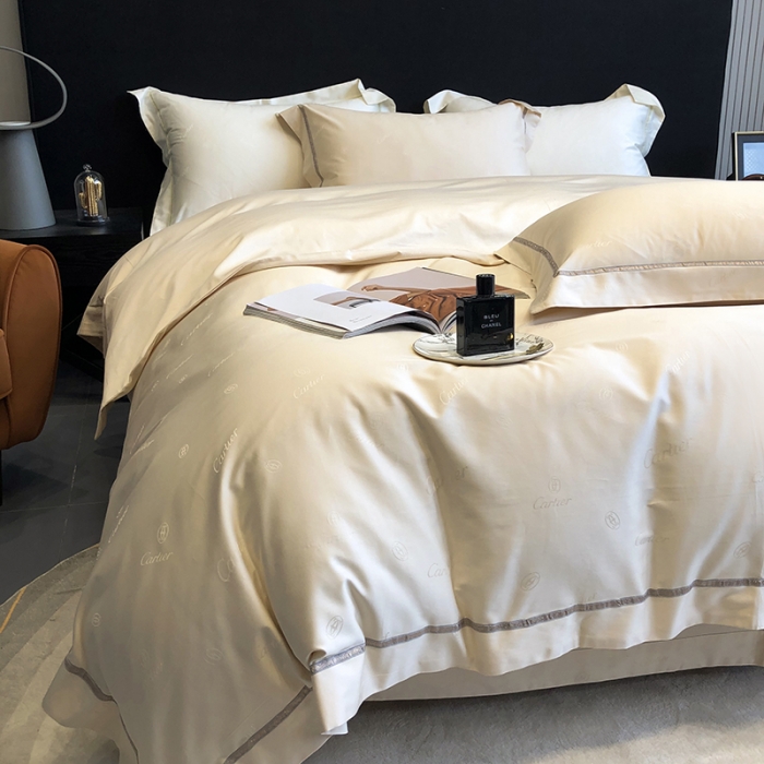 91家纺网 家纺一手货源 找家纺 馨蕊家居 2022新品春夏100支天丝棉四件套-C系列 C系列-香槟