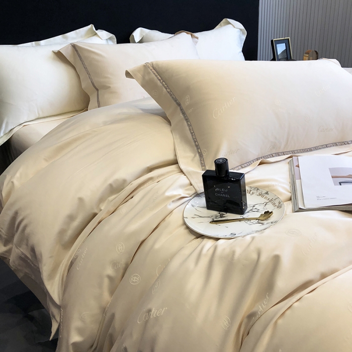 91家纺网 家纺一手货源 找家纺 馨蕊家居 2022新品春夏100支天丝棉四件套-C系列 C系列-香槟