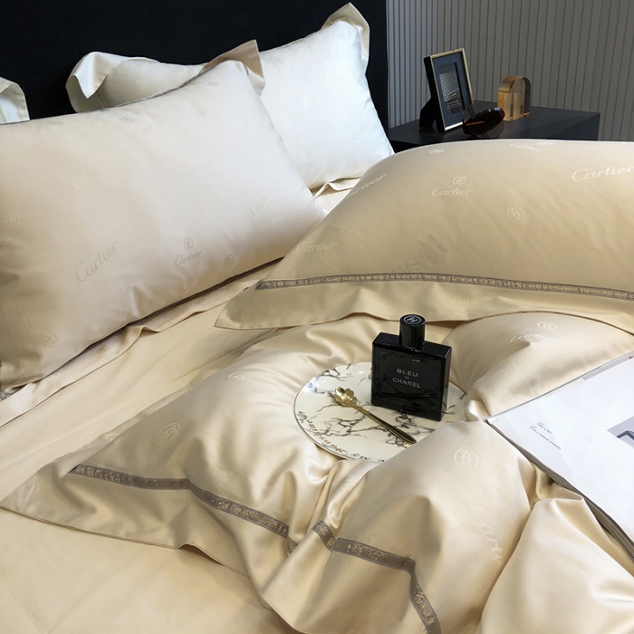 91家纺网 家纺一手货源 找家纺 馨蕊家居 2022新品春夏100支天丝棉四件套-C系列 C系列-香槟