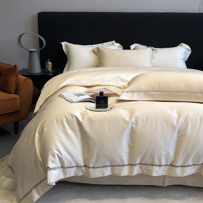 91家纺网 家纺一手货源 找家纺 馨蕊家居 2022新品春夏100支天丝棉四件套-C系列 C系列-香槟