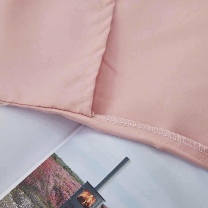 91家纺网 家纺一手货源 找家纺 乐居坊 2023新款纯色忆丝棉四件套 香菲-粉玉＋灰