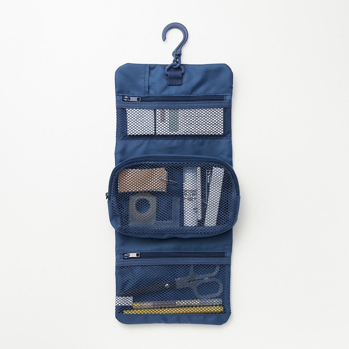 91家纺网 家纺一手货源 找家纺 【长方形手包】日式无印化妆包良品手包洗漱收纳小包长方形卡包