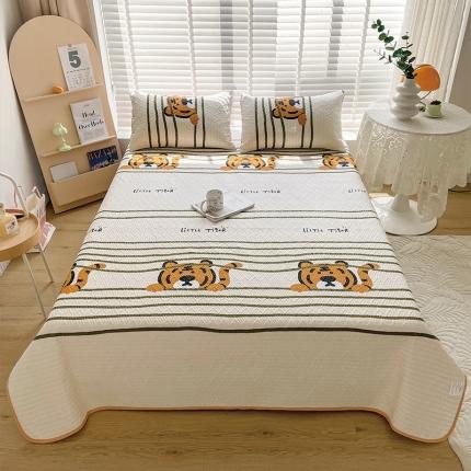 91家纺网 家纺一手货源 找家纺 （总）仟网汇 2023新款全棉13070床盖单件三件套