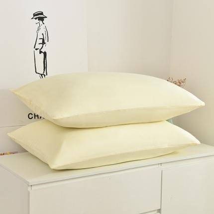 91家纺网 家纺一手货源 找家纺 极梦 2025新款纯色水洗棉磨毛单枕套枕头保护套