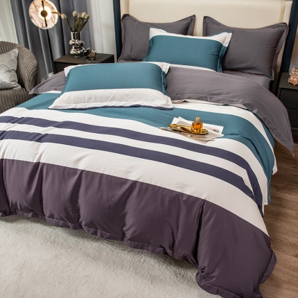 91家纺网 家纺一手货源 找家纺 (总)2024品乐100支云锦臻丝数码印花长绒棉全棉四件套