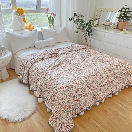 91家纺网 家纺一手货源 找家纺 千朵 2022新款全棉13372大豆夏被 半夏