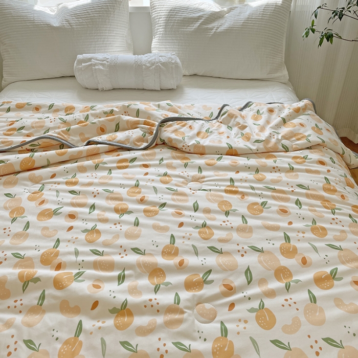 91家纺网 家纺一手货源 找家纺 （总）千朵 2022新款全棉13372大豆夏被