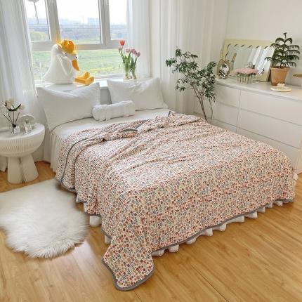 千朵 2022新款全棉13372大豆夏被 半夏