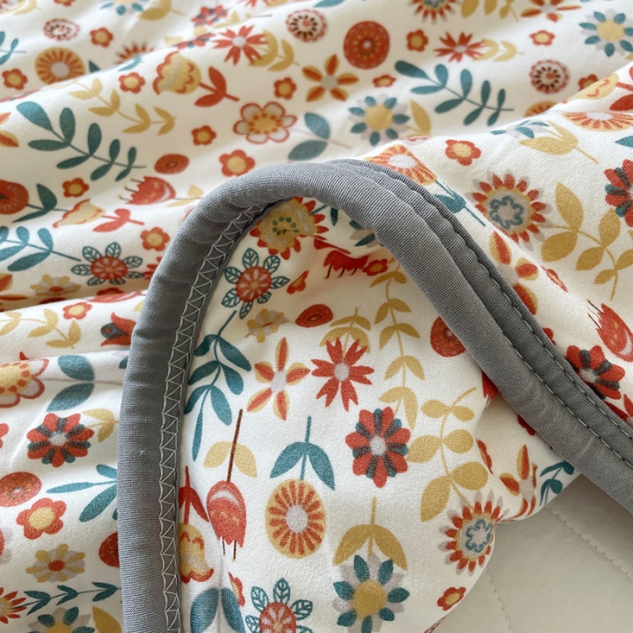 91家纺网 家纺一手货源 找家纺 千朵 2022新款全棉13372大豆夏被 半夏