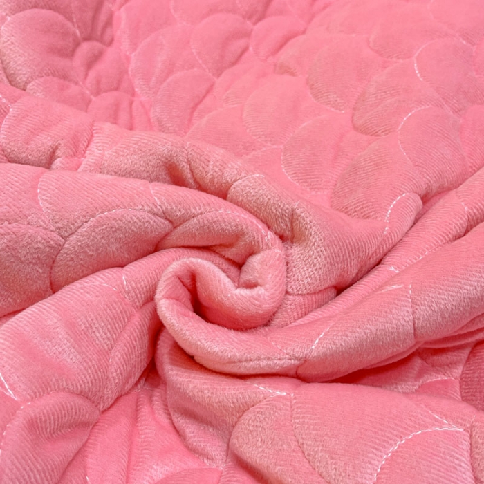 91家纺网 家纺一手货源 找家纺 总畅销被业2022网红款水晶绒绗缝床裙绗缝被套款四件套法莱绒