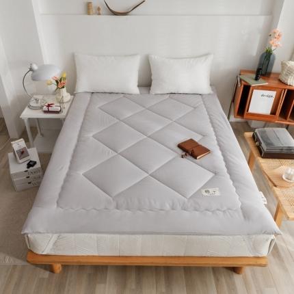 91家纺网 家纺一手货源 找家纺 棉造家居 2022新款新疆棉棉花床褥床垫 灰色