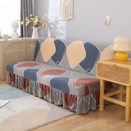 91家纺网 家纺一手货源 找家纺 （总）雅竹家纺 牛奶丝裙边沙发套-印花