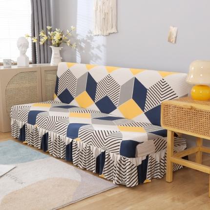 91家纺网 家纺一手货源 找家纺 （总）雅竹家纺 牛奶丝裙边沙发套-印花