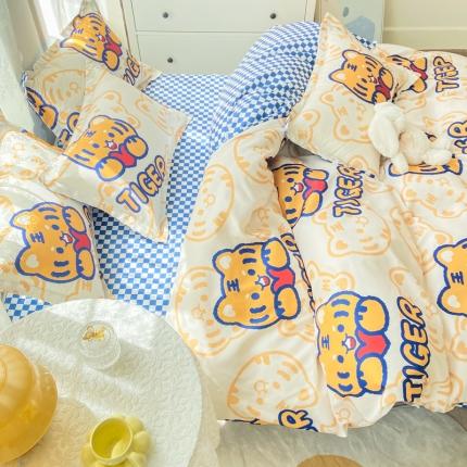 91家纺网 家纺一手货源 找家纺 （总）漫仙阁家纺 2024新款芦荟棉四件套