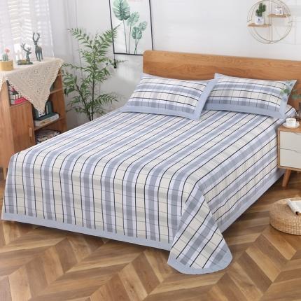 91家纺网 家纺一手货源 找家纺 （总）恋尚羽 2025新款加厚纯棉老粗布凉席三件套