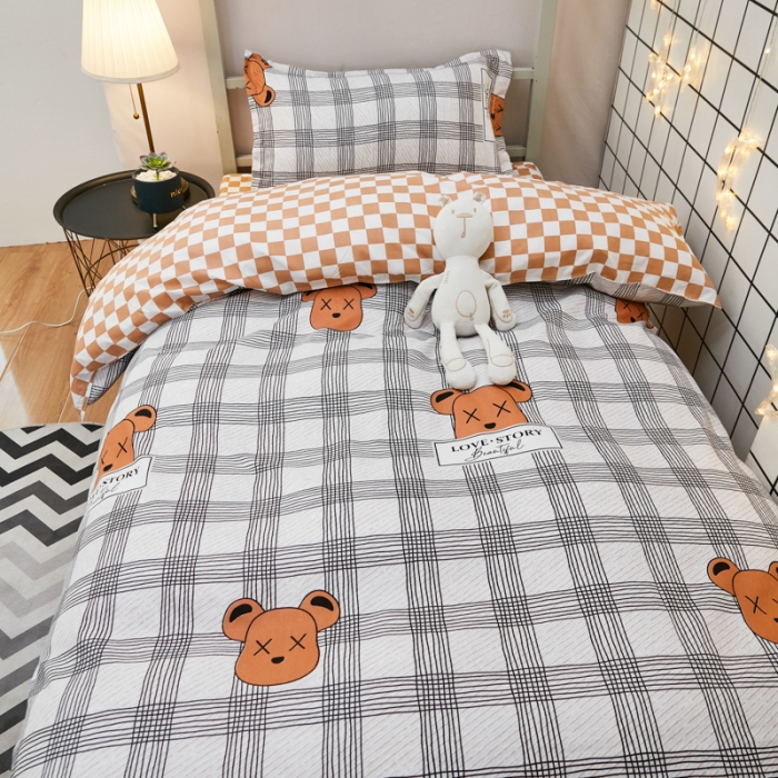 91家纺网 家纺一手货源 找家纺 乐居坊 2022新款芦荟棉花型宿舍床 极 致轻奢