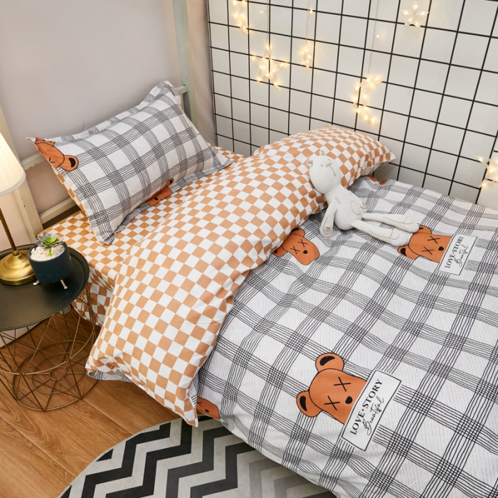 91家纺网 家纺一手货源 找家纺 乐居坊 2022新款芦荟棉花型宿舍床 极 致轻奢