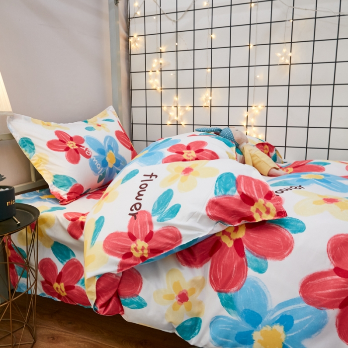 91家纺网 家纺一手货源 找家纺 乐居坊 2022新款芦荟棉花型宿舍床 摩登爱情