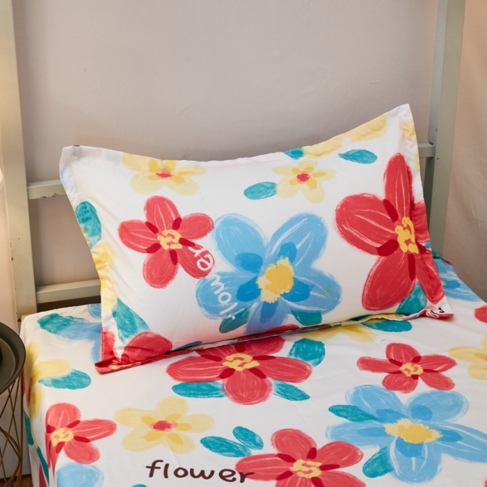 91家纺网 家纺一手货源 找家纺 乐居坊 2022新款芦荟棉花型宿舍床 摩登爱情