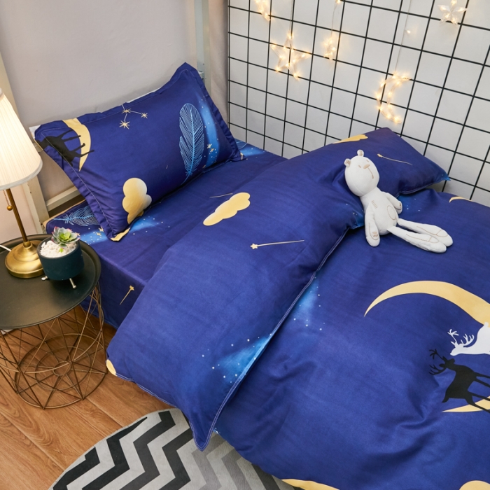 91家纺网 家纺一手货源 找家纺 乐居坊 2022新款芦荟棉花型宿舍床 闪闪亮星星