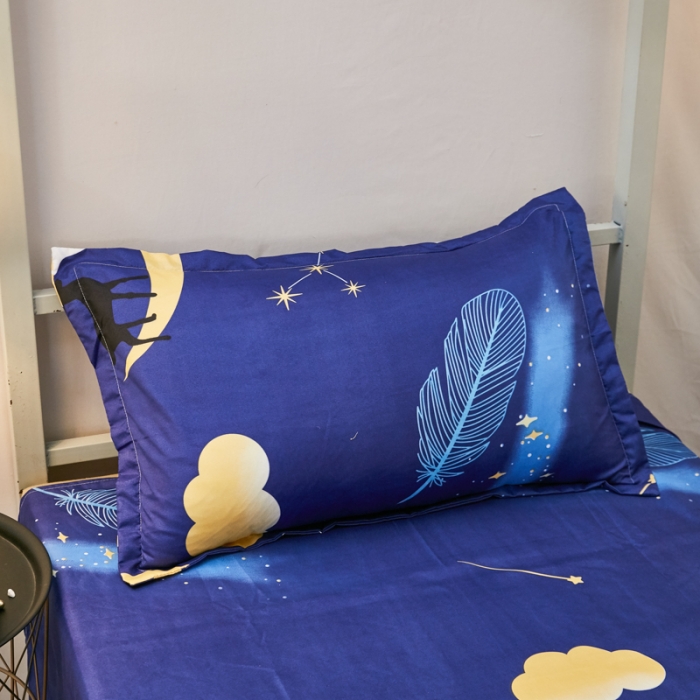 91家纺网 家纺一手货源 找家纺 乐居坊 2022新款芦荟棉花型宿舍床 闪闪亮星星