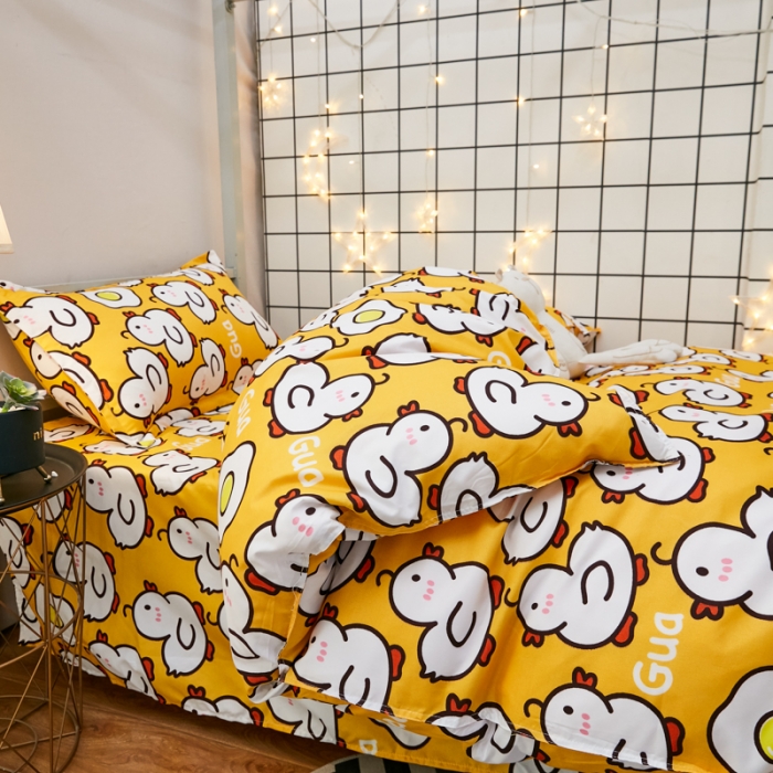 91家纺网 家纺一手货源 找家纺 乐居坊 2022新款芦荟棉花型宿舍床 网红鸭