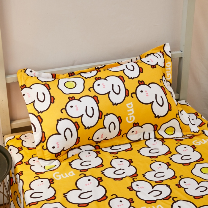 91家纺网 家纺一手货源 找家纺 乐居坊 2022新款芦荟棉花型宿舍床 网红鸭