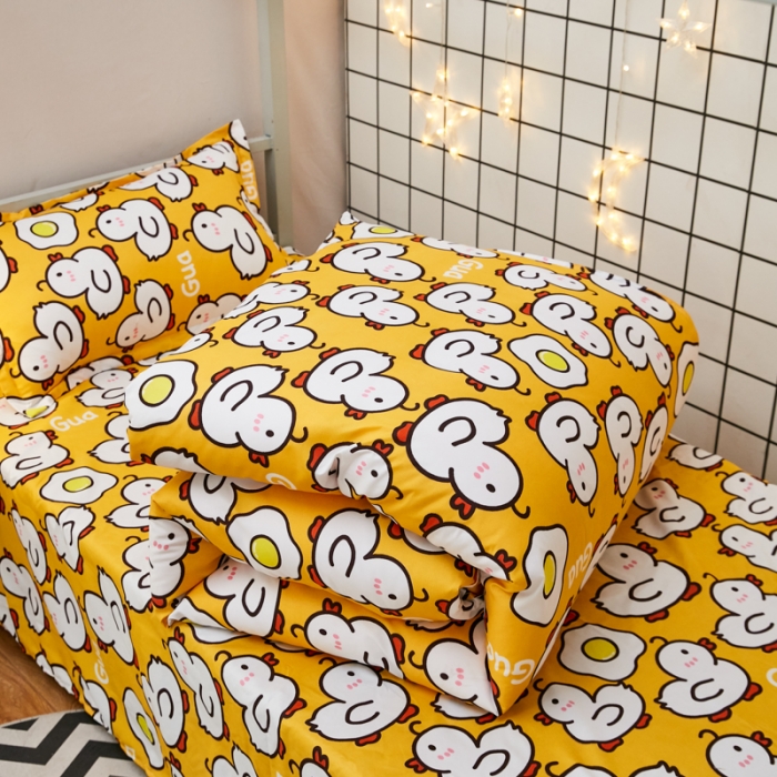 91家纺网 家纺一手货源 找家纺 乐居坊 2022新款芦荟棉花型宿舍床 网红鸭