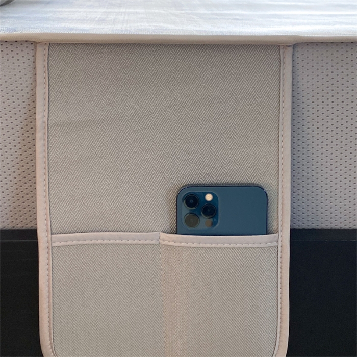 91家纺网 家纺一手货源 找家纺 三味舒屋 2025新款西西里印花冰丝席-床笠款实拍2 西西里灰色