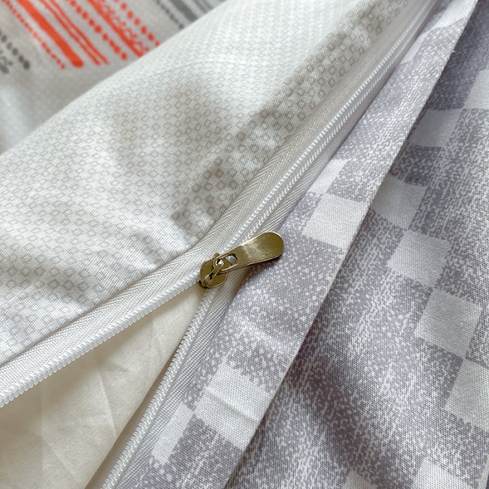 91家纺网 家纺一手货源 找家纺 田野 2022新款13372全棉小清新印花四件套 浮光