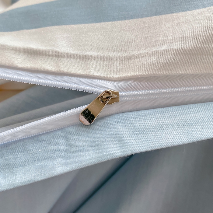 91家纺网 家纺一手货源 找家纺 田野 2022新款13372全棉小清新印花四件套 海豚之恋