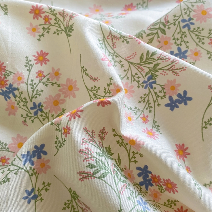 91家纺网 家纺一手货源 找家纺 田野 2022新款40支13372全棉单被套 花束