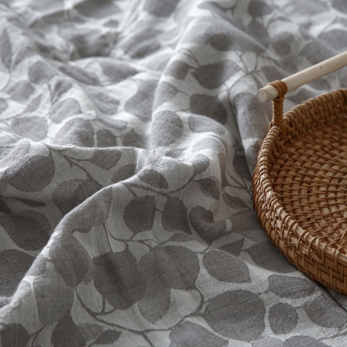 91家纺网 家纺一手货源 找家纺 安莱生活 2022新款棉麻夏被（可随意混搭） 棉麻-灰