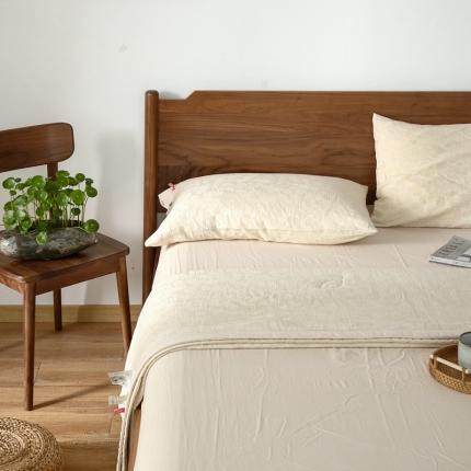 安莱生活 2022新款棉麻夏被（可随意混搭） 棉麻-米