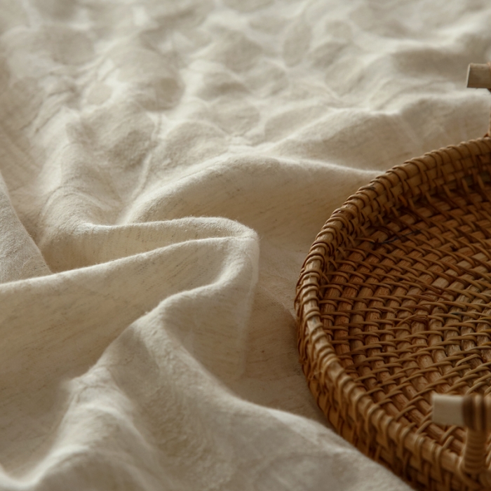 91家纺网 家纺一手货源 找家纺 安莱生活 2022新款棉麻夏被（可随意混搭） 棉麻-米