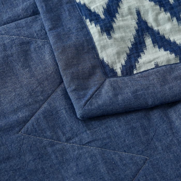 91家纺网 家纺一手货源 找家纺 安莱生活 2022新款海澜夏被 海澜-蓝 可随意混搭