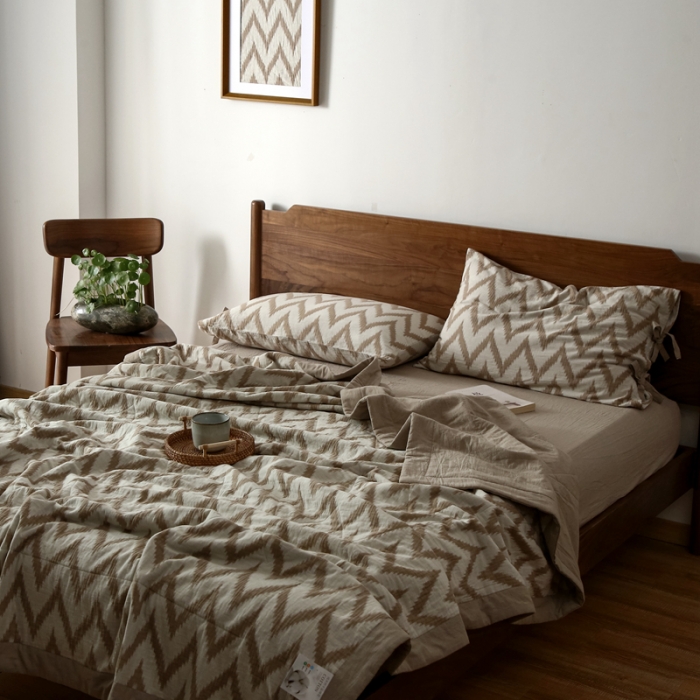 91家纺网 家纺一手货源 找家纺 安莱生活 2022新款海澜夏被 海澜-米 可随意混搭