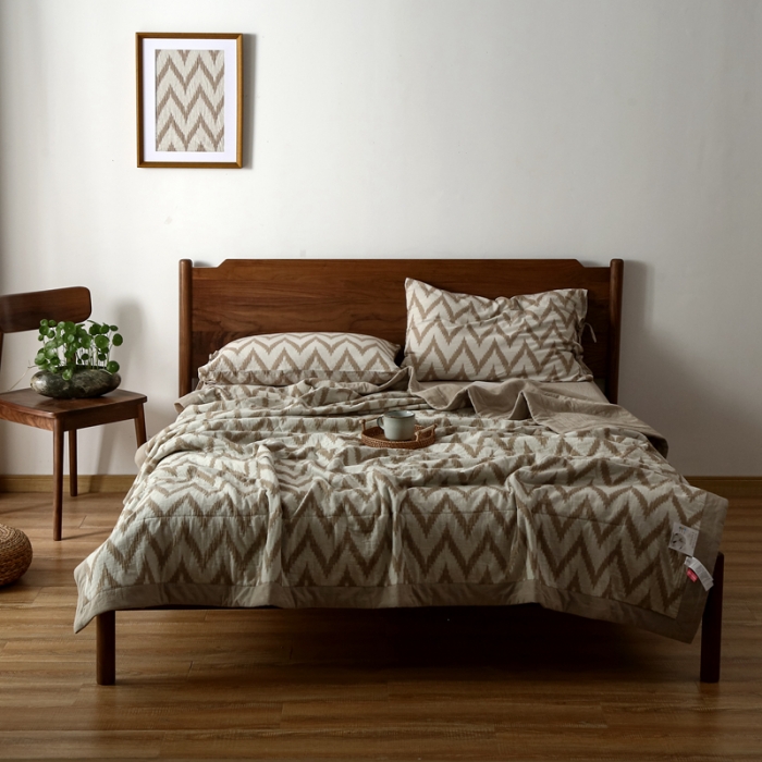 91家纺网 家纺一手货源 找家纺 安莱生活 2022新款海澜夏被 海澜-米 可随意混搭